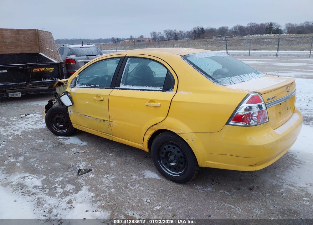 2011 CHEVROLET AVEO VIN: KL1TD5DE2BB124564