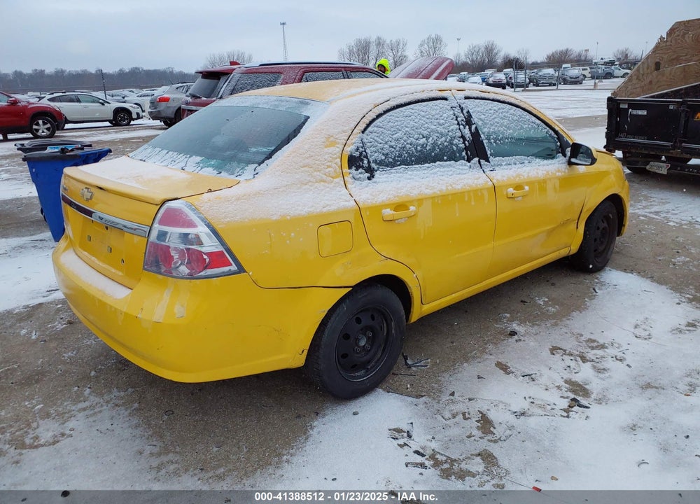 2011 CHEVROLET AVEO VIN: KL1TD5DE2BB124564