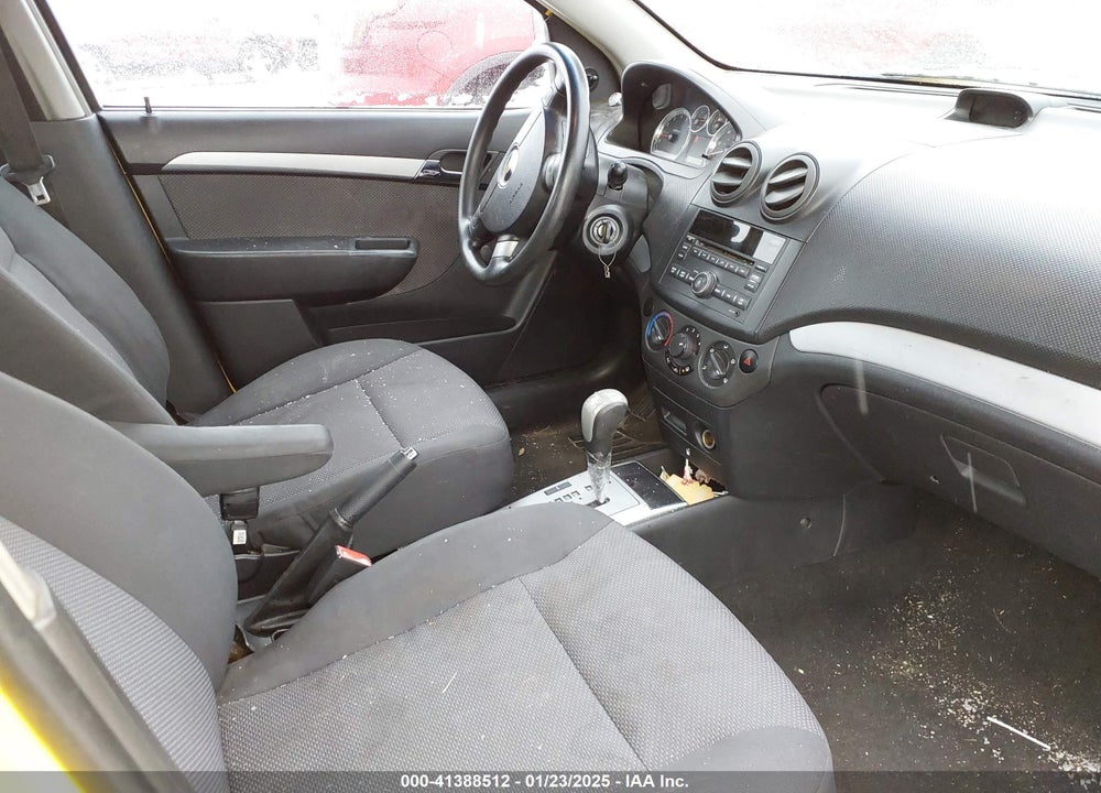 2011 CHEVROLET AVEO VIN: KL1TD5DE2BB124564
