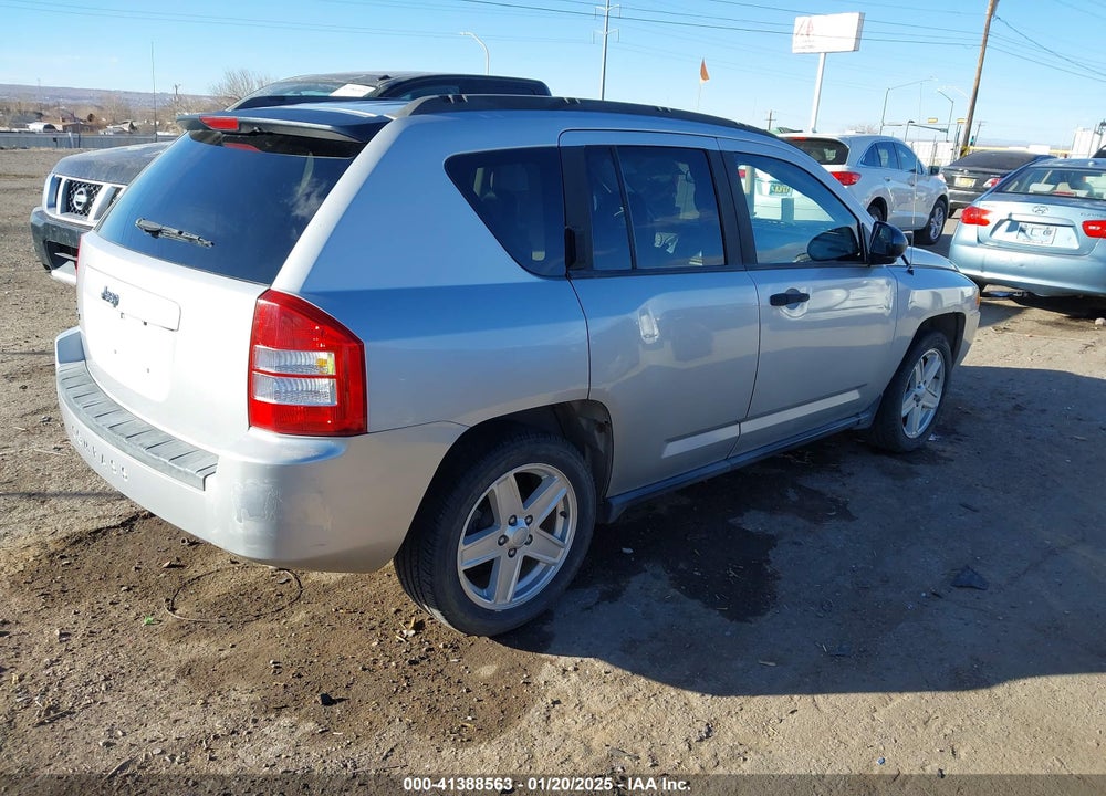 2007 JEEP COMPASS SPORT VIN: 1J8FF47W47D153454