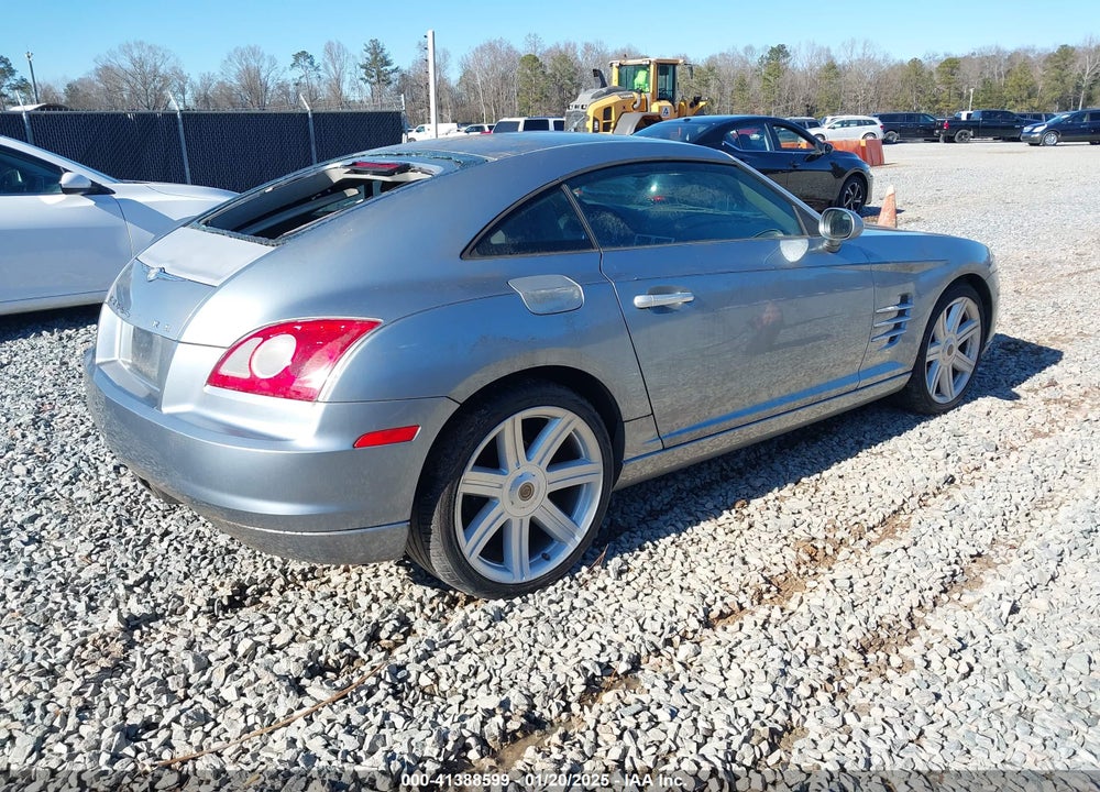 2004 CHRYSLER CROSSFIRE VIN: 1C3AN69L34X012764