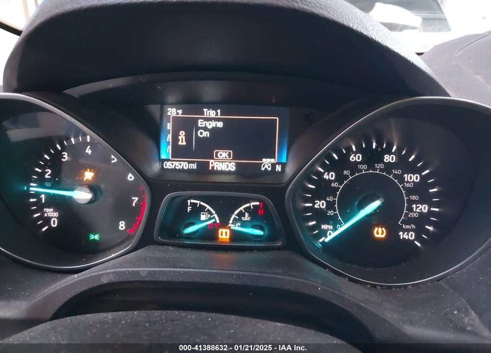 2017 FORD ESCAPE TITANIUM VIN: 1FMCU9J93HUD28919