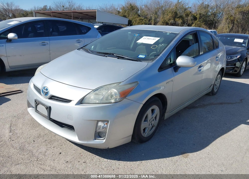 2011 TOYOTA PRIUS THREE VIN: JTDKN3DU7B1444840