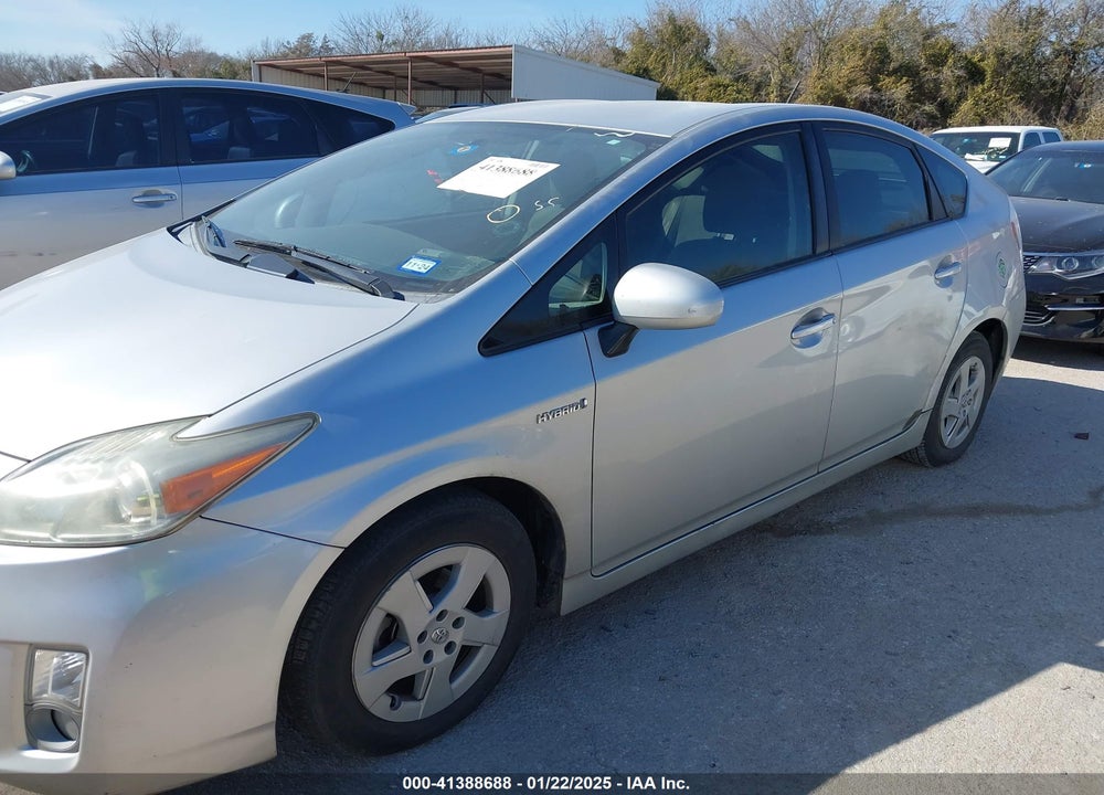 2011 TOYOTA PRIUS THREE VIN: JTDKN3DU7B1444840