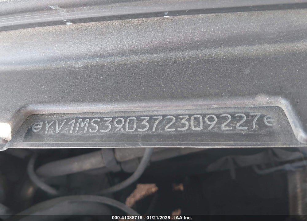 2007 VOLVO S40 VIN: YV1MS390372309227