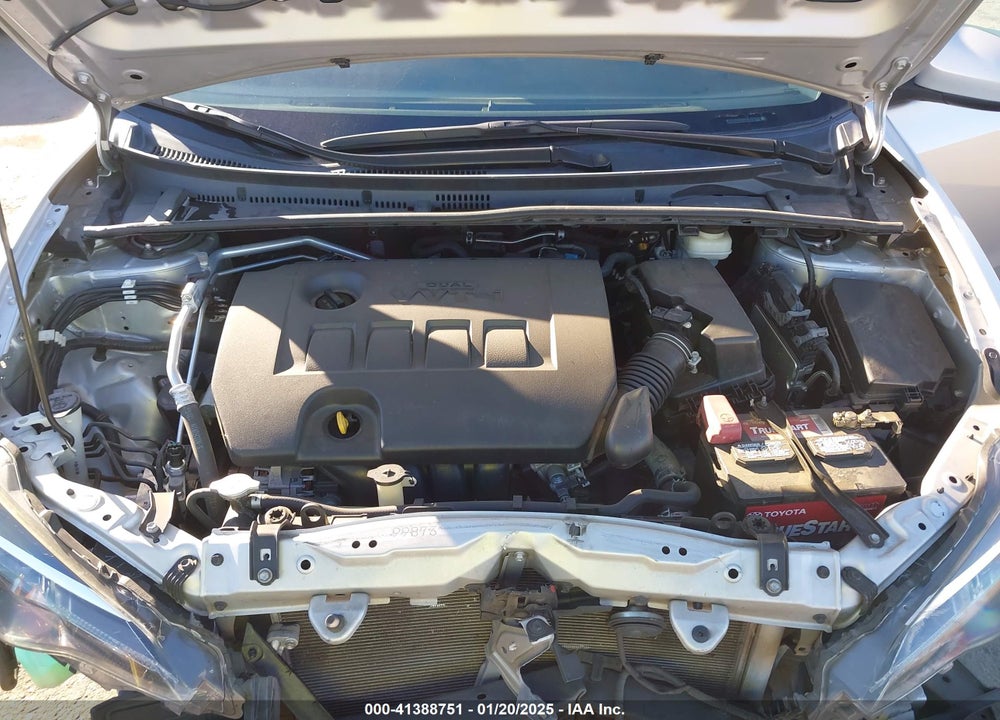 2018 TOYOTA COROLLA LE VIN: 2T1BURHE6JC121690