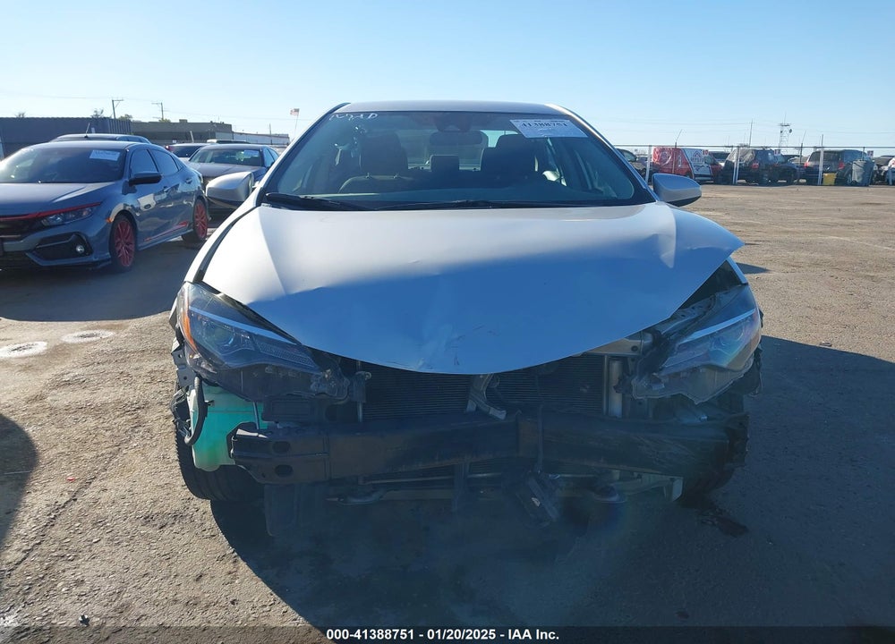 2018 TOYOTA COROLLA LE VIN: 2T1BURHE6JC121690