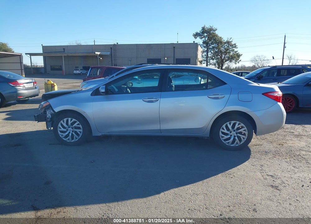 2018 TOYOTA COROLLA LE VIN: 2T1BURHE6JC121690
