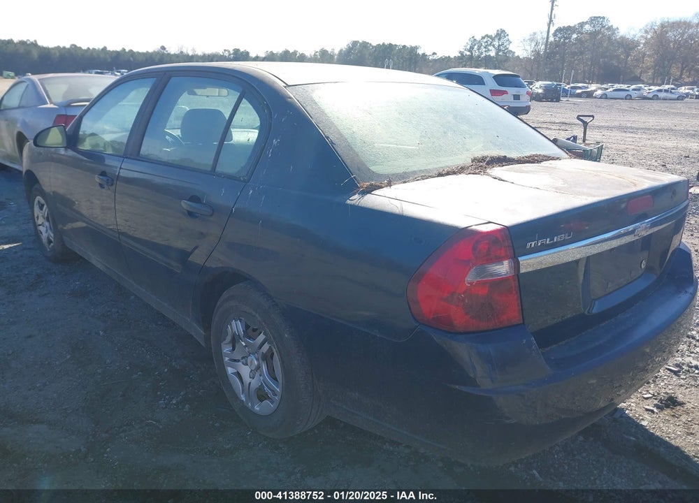 2005 CHEVROLET MALIBU VIN: 1G1ZS52F25F234945