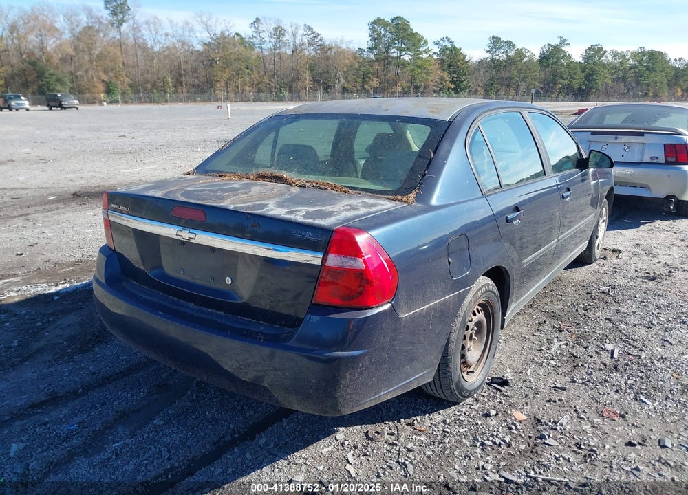 2005 CHEVROLET MALIBU VIN: 1G1ZS52F25F234945