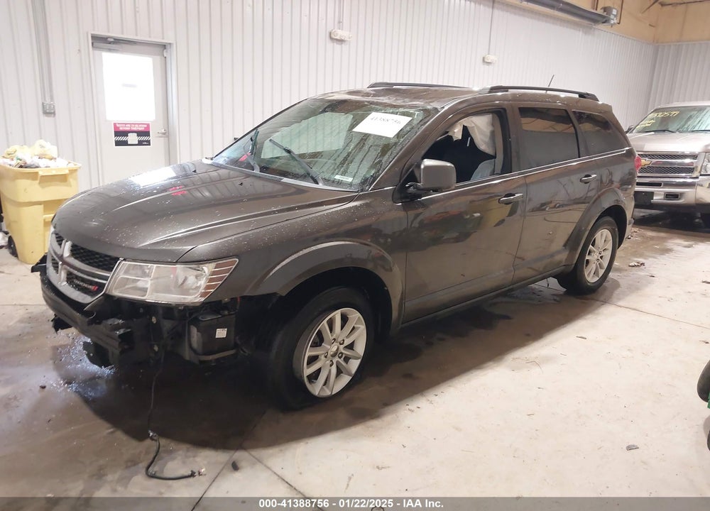 2016 DODGE JOURNEY SXT VIN: 3C4PDCBG7GT206671