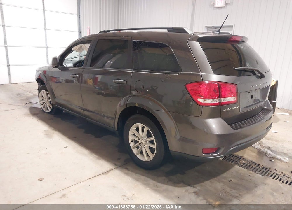 2016 DODGE JOURNEY SXT VIN: 3C4PDCBG7GT206671