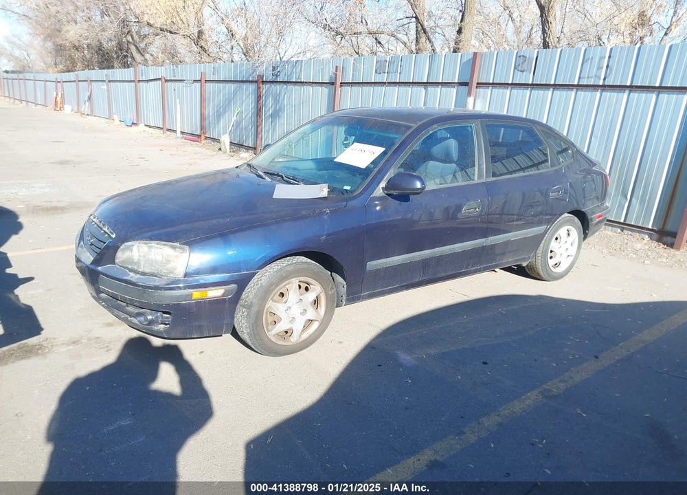2005 HYUNDAI ELANTRA GLS/GT VIN: KMHDN56D45U158007
