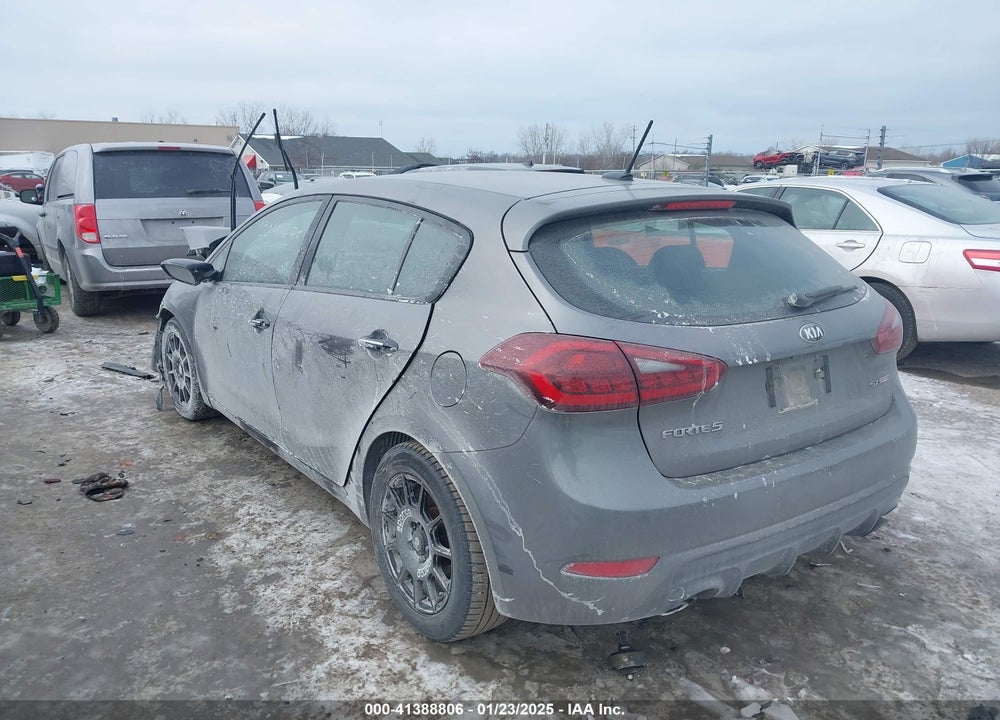 2015 KIA FORTE SX VIN: KNAFZ5A33F5407504