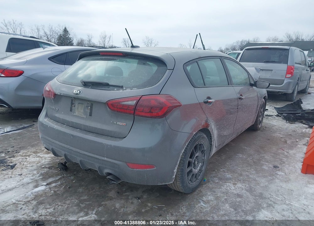 2015 KIA FORTE SX VIN: KNAFZ5A33F5407504