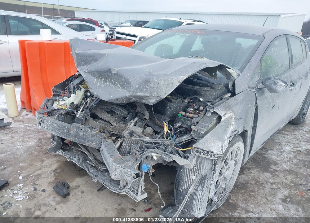 2015 KIA FORTE SX VIN: KNAFZ5A33F5407504