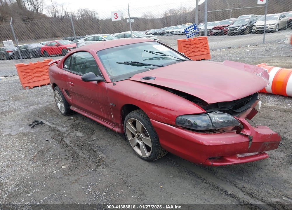 1998 FORD MUSTANG GT VIN: 1FAFP42X1WF137483
