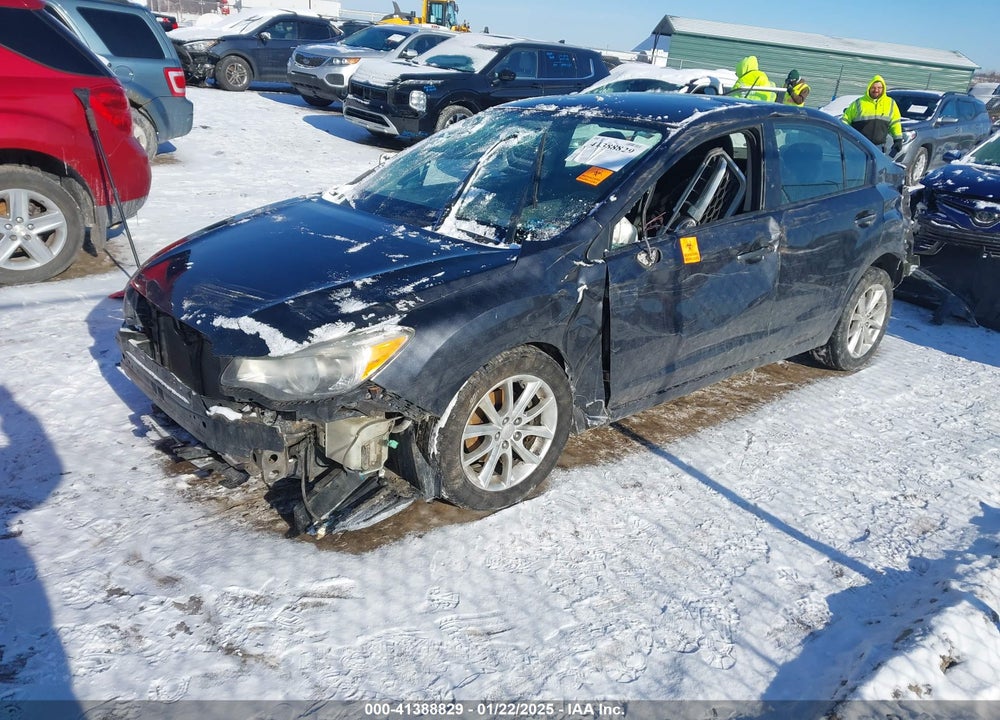 2012 SUBARU IMPREZA VIN: JF1GJAC69CH014265