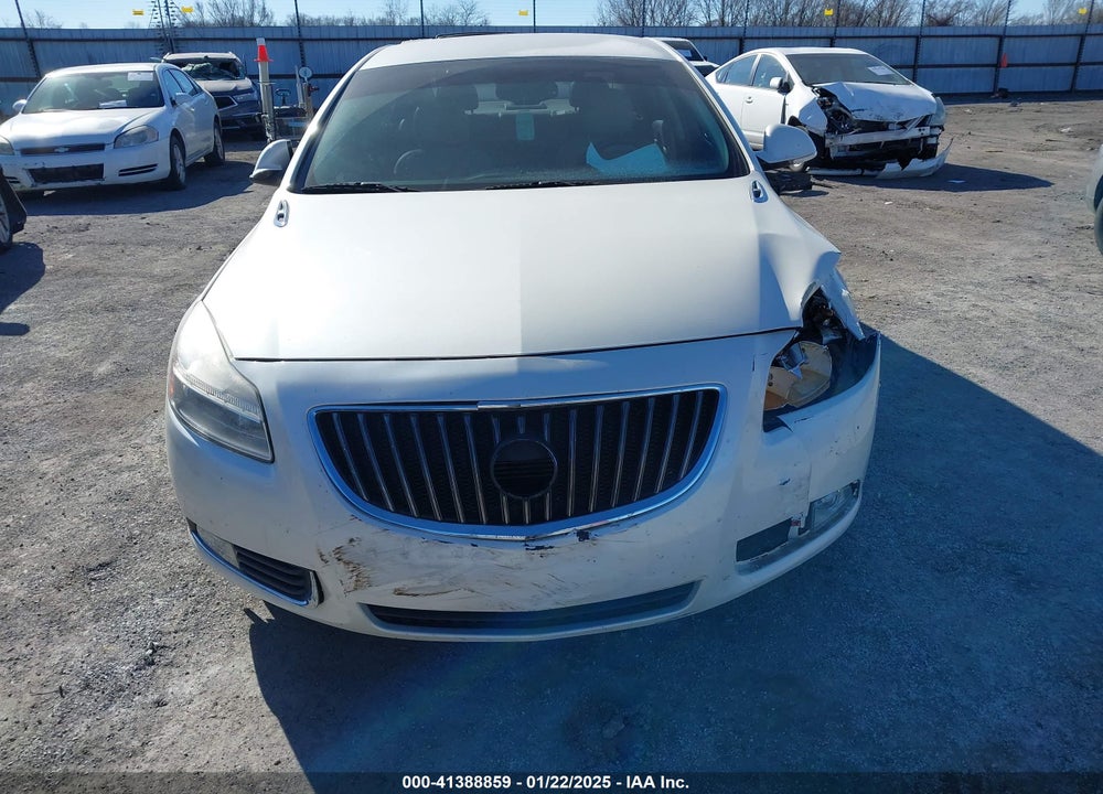 2012 BUICK REGAL VIN: 2G4GR5ER0C9213853