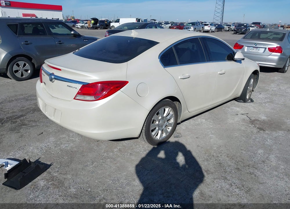 2012 BUICK REGAL VIN: 2G4GR5ER0C9213853