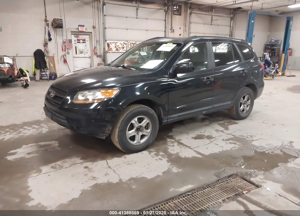 2008 HYUNDAI SANTA FE GLS VIN: 5NMSG13D18H140398
