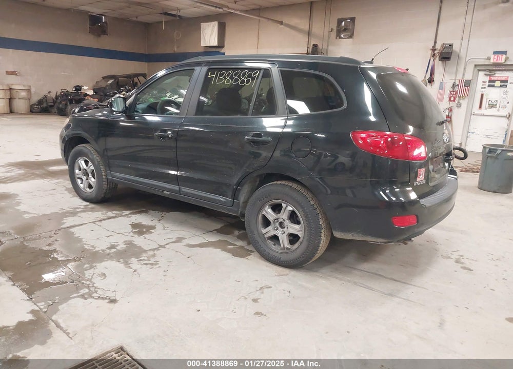 2008 HYUNDAI SANTA FE GLS VIN: 5NMSG13D18H140398