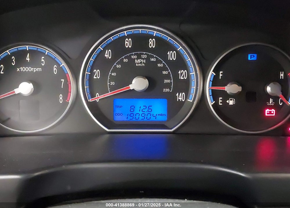 2008 HYUNDAI SANTA FE GLS VIN: 5NMSG13D18H140398