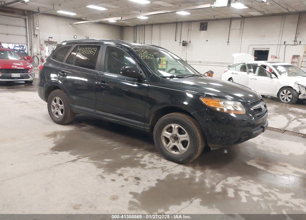 2008 HYUNDAI SANTA FE GLS VIN: 5NMSG13D18H140398