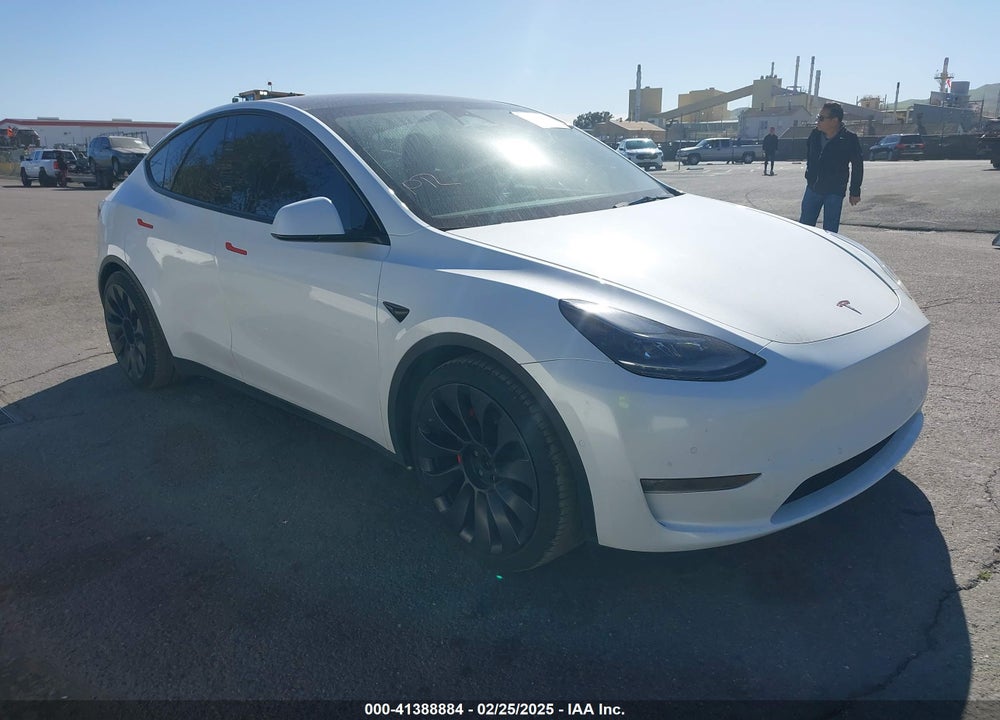 2022 TESLA MODEL Y PERFORMANCE DUAL MOTOR ALL-WHEEL DRIVE VIN: 7SAYGDEF9NF358308