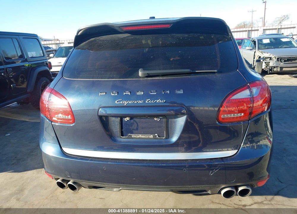 2011 PORSCHE CAYENNE TURBO VIN: WP1AC2A2XBLA84822