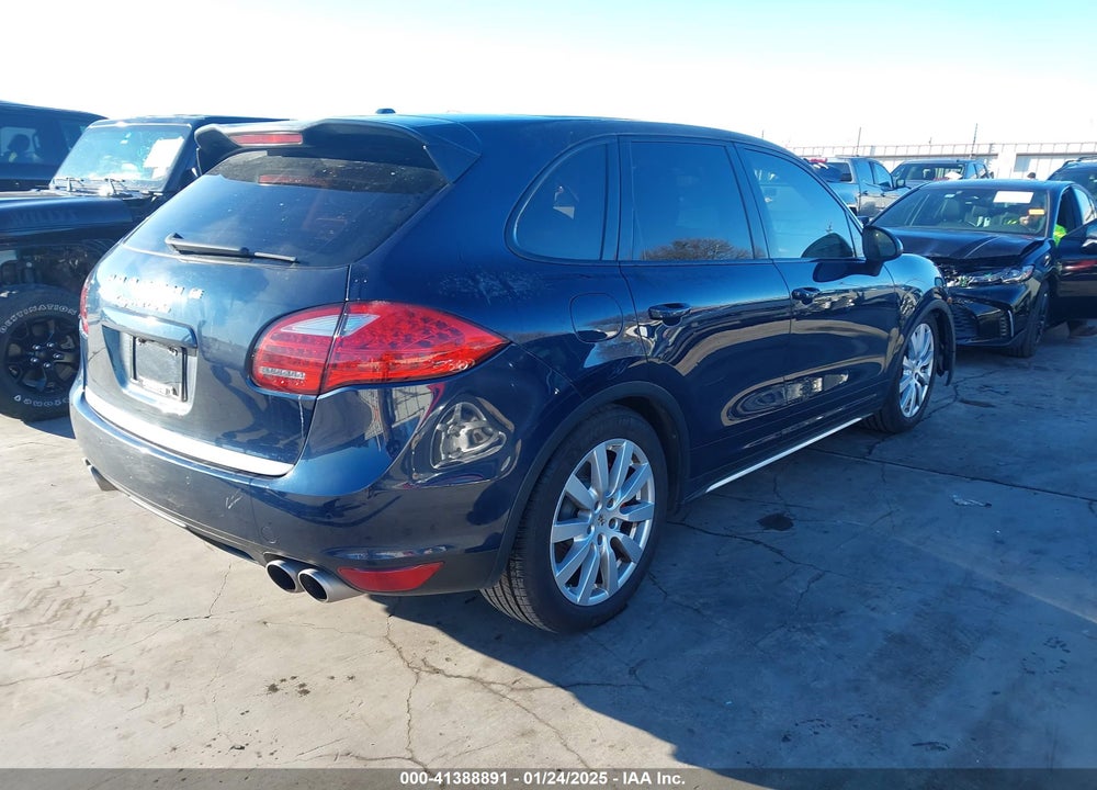 2011 PORSCHE CAYENNE TURBO VIN: WP1AC2A2XBLA84822