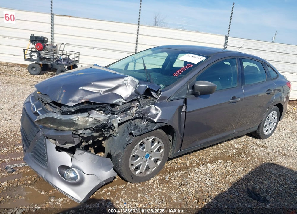 2012 FORD FOCUS SE VIN: 1FAHP3F27CL162533