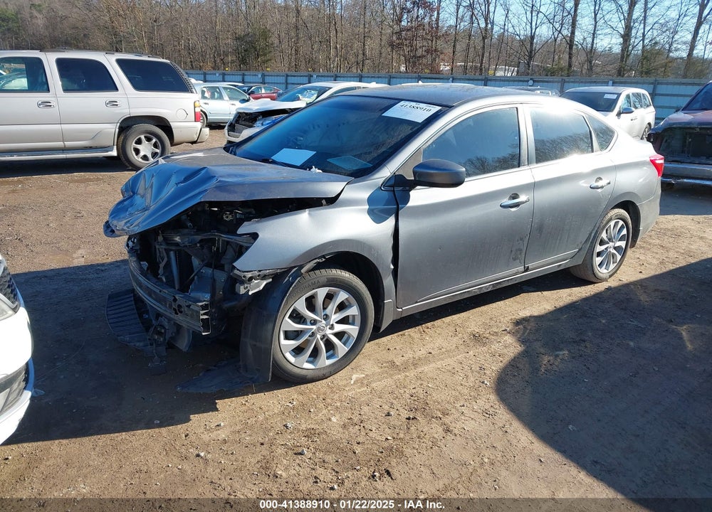 2018 NISSAN SENTRA SV VIN: 3N1AB7AP0JL646214