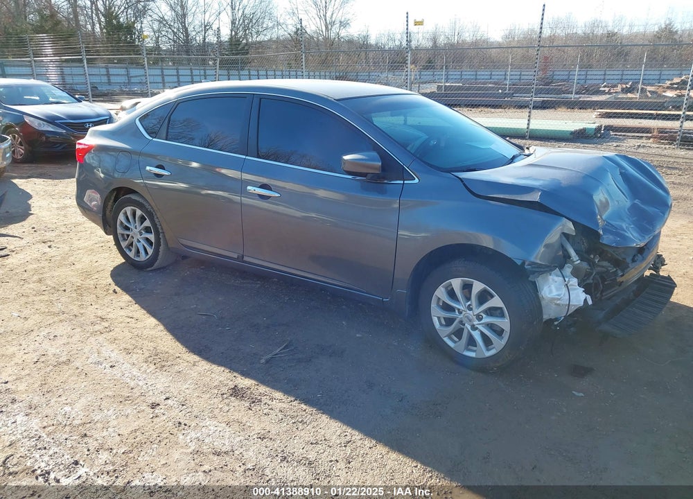 2018 NISSAN SENTRA SV VIN: 3N1AB7AP0JL646214