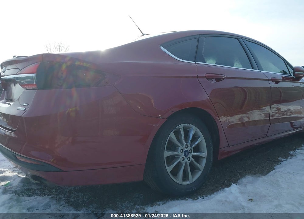 2017 FORD FUSION VIN: 3FA6P0HD4HR138963
