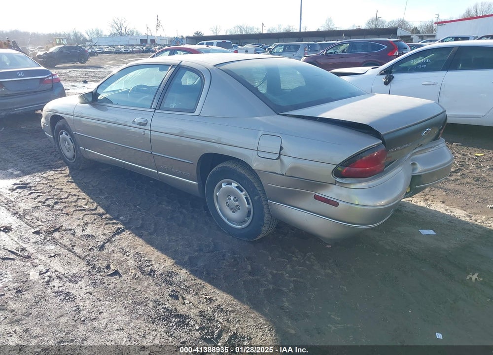 1999 CHEVROLET MONTE CARLO LS VIN: 2G1WW12M4X9183264