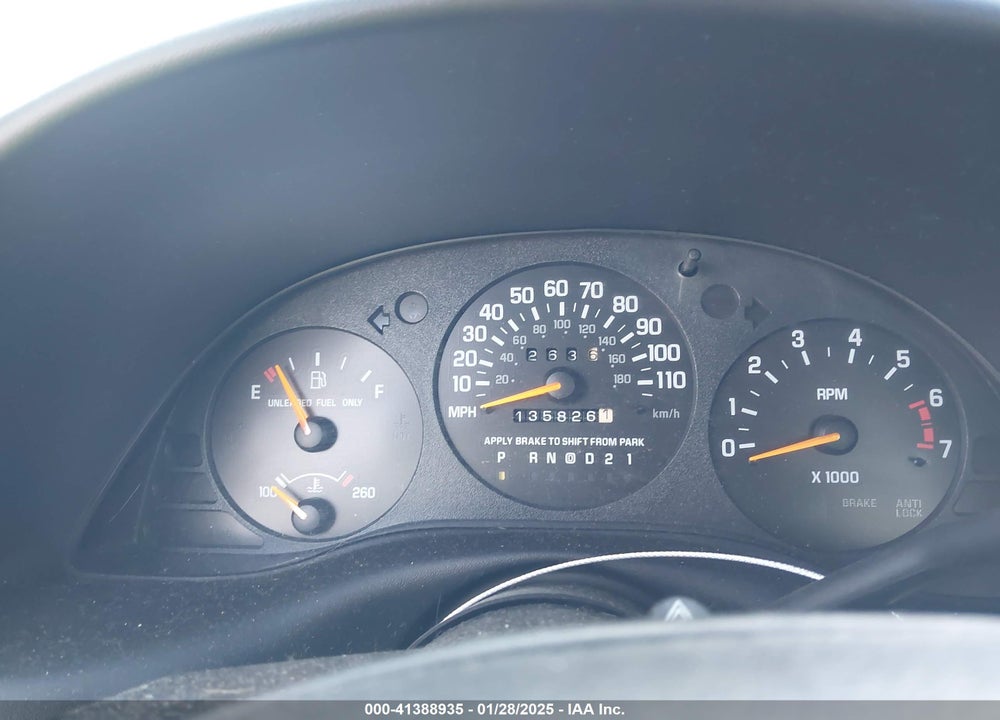 1999 CHEVROLET MONTE CARLO LS VIN: 2G1WW12M4X9183264