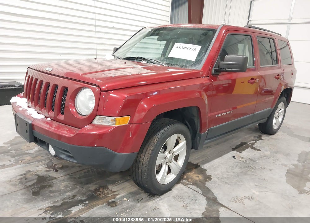 2013 JEEP PATRIOT LATITUDE VIN: 1C4NJRFB4DD249870