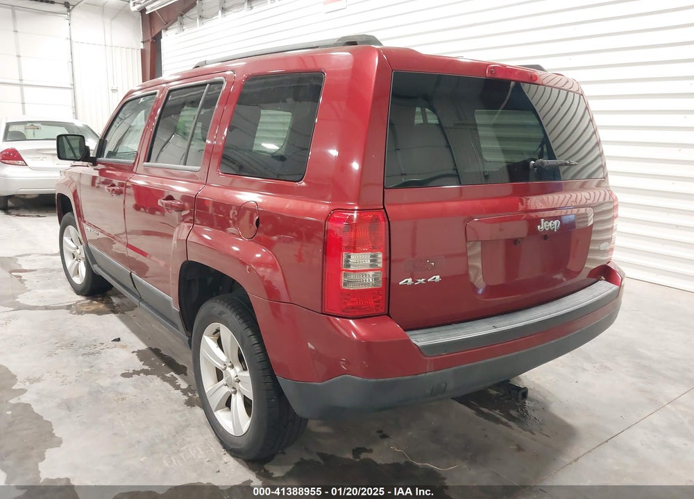 2013 JEEP PATRIOT LATITUDE VIN: 1C4NJRFB4DD249870