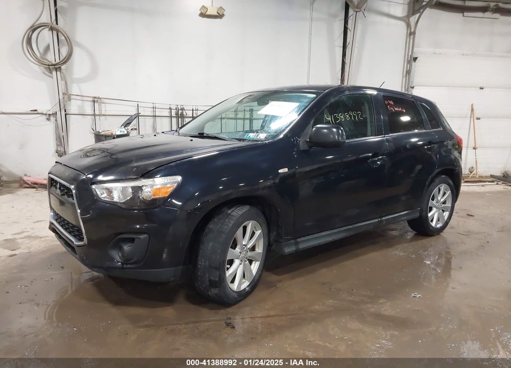 2014 MITSUBISHI OUTLANDER SPORT ES VIN: 4A4AR3AUXEE016383