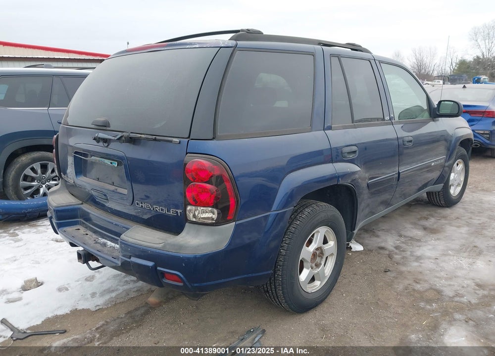 2002 CHEVROLET TRAILBLAZER LS VIN: 1GNDT13S022339688