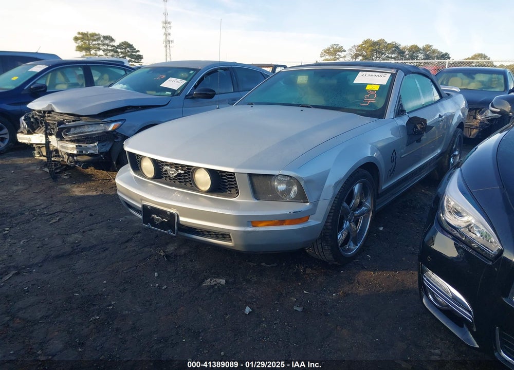 2005 FORD MUSTANG VIN: 1ZVFT84N755219924