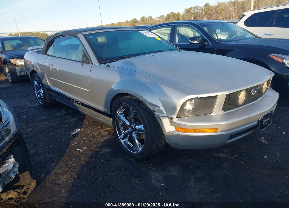2005 FORD MUSTANG VIN: 1ZVFT84N755219924