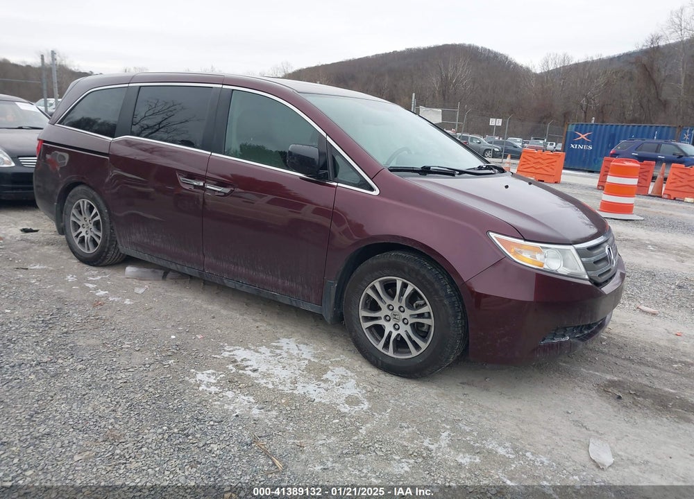 2013 HONDA ODYSSEY EX-L VIN: 5FNRL5H69DB037334