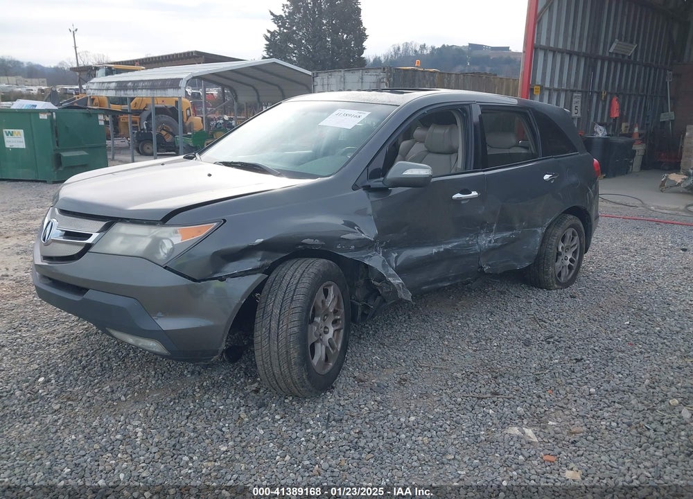 2007 ACURA MDX TECHNOLOGY PACKAGE VIN: 2HNYD28337H541514