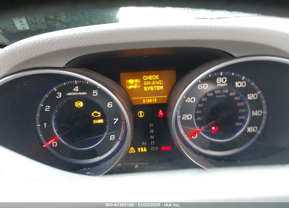 2007 ACURA MDX TECHNOLOGY PACKAGE VIN: 2HNYD28337H541514