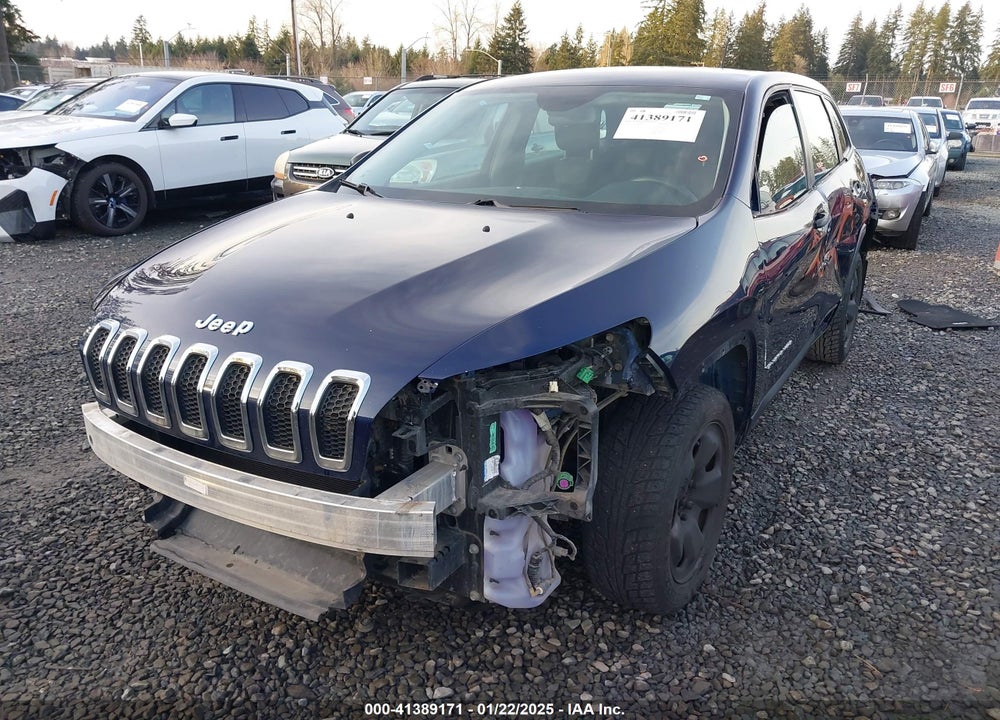 2014 JEEP CHEROKEE SPORT VIN: 1C4PJLAB7EW311880