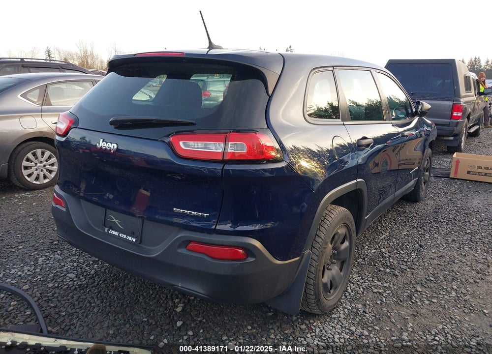 2014 JEEP CHEROKEE SPORT VIN: 1C4PJLAB7EW311880