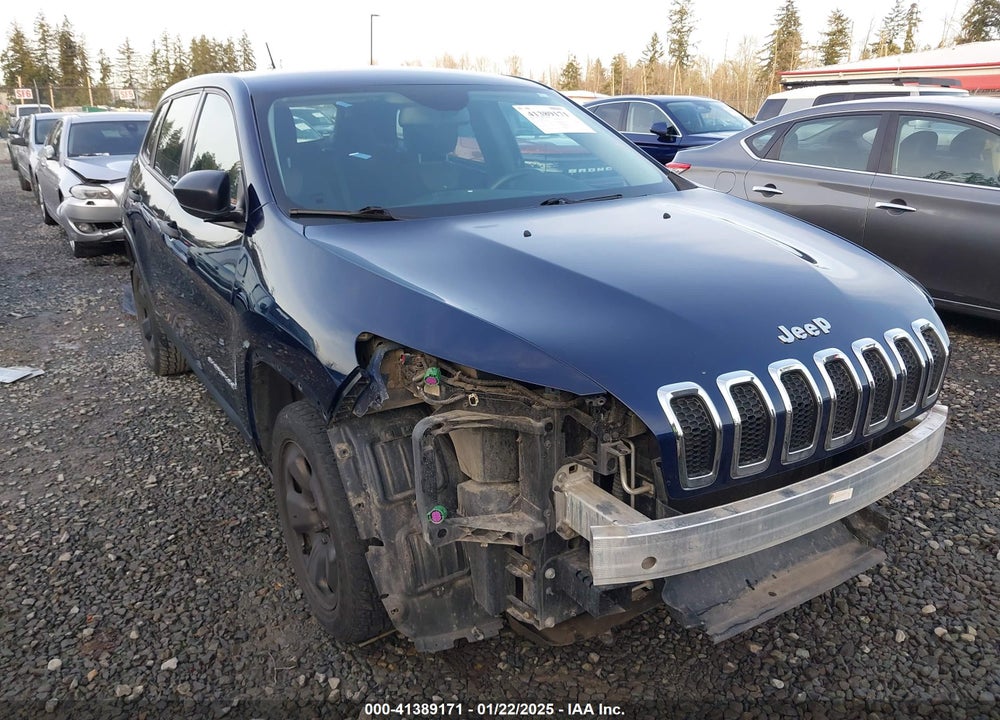 2014 JEEP CHEROKEE SPORT VIN: 1C4PJLAB7EW311880