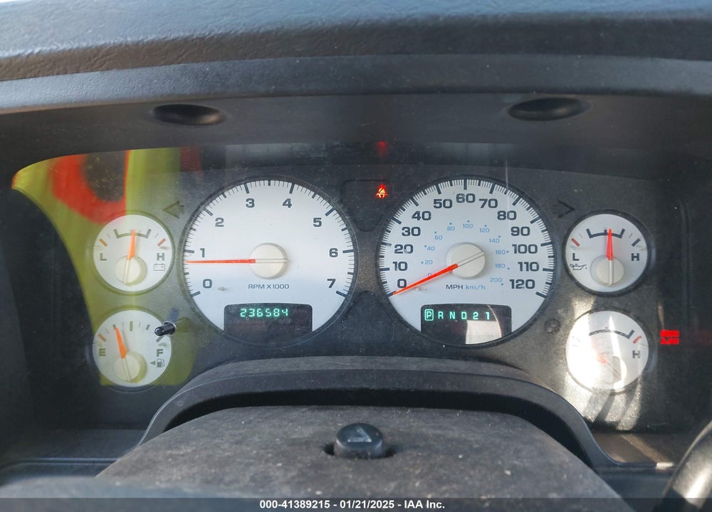 2005 DODGE RAM 1500 SLT/LARAMIE VIN: 1D7HA18N75S107814